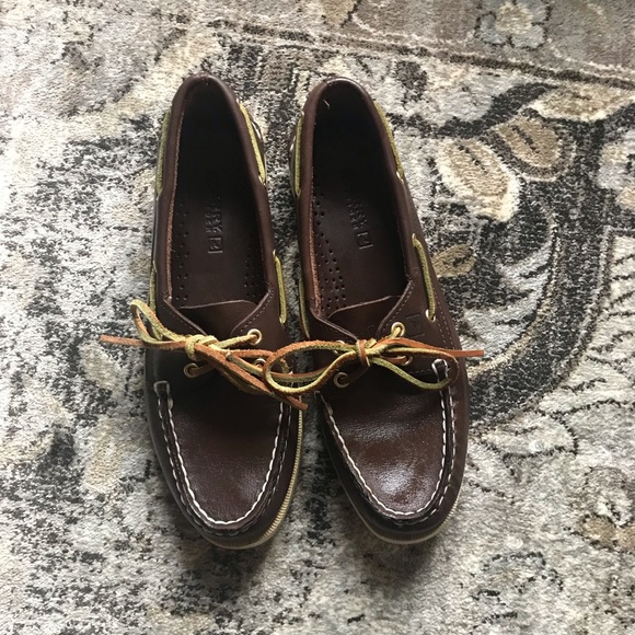 Brown Leather Sperry - Picture 2 of 9